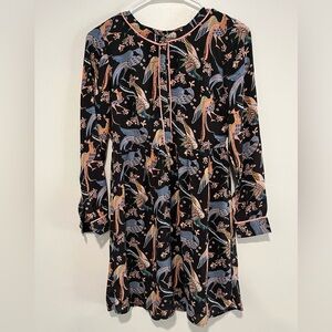 Loft Snowbird Print Dress
Size 00